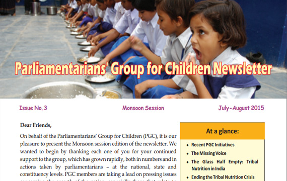 PGC Newsletter, Issue No. 3, Monsoon Session, 2015
